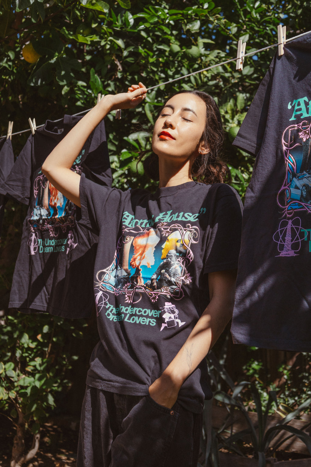 Atomic House Black Graphic Tee